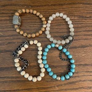 Lace project bracelet set